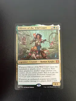Ellivere of the Wild Court Commander MTG - Wilds of Eldraine Regular Mythic 02 - Image 1