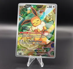 Pokemon Center Stamped Eevee #173 Prismatic Evolutions 2025 TCG Promo Card NM - Image 1