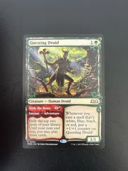 Questing Druid (Showcase) MTG - Wilds of Eldraine Regular Rare 294 - Image 1