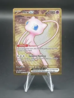 Pokemon TCG Mew ex - 151 Metal Card 205/165 A - Image 1