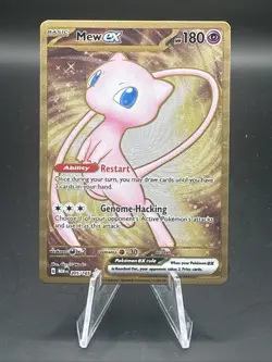 Pokemon TCG Mew ex - 151 Metal Card 205/165 D - Image 1