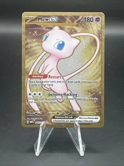 Pokemon TCG Mew ex - 151 Metal Card 205/165 C - Image 1