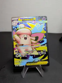 Mega Clefable EX 103/088 Secret Rare Full Art Pokemon Card NM 🔥 - Image 1
