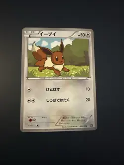 Eevee - 010/018 BKZ Zekrom Battle Deck/LP - Japanese Pokemon Card - Image 1