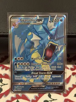 Gyarados GX 101/111 - Crimson Invasion Pokemon Card - NM - Image 1