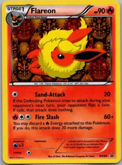Flareon Glaceon Leafeon Vaporeon Promo Cards Holo BW87 BW88 BW89 BW91 - Image 1