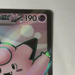Pokemon TCG Lillie's Clefairy EX 173/159 Sv09: Holo Ultra Rare Fairy 190HP Card - Image 2