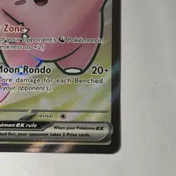 Pokemon TCG Lillie's Clefairy EX 173/159 Sv09: Holo Ultra Rare Fairy 190HP Card - Image 3