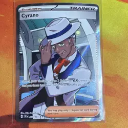 Pokemon TCG Trainer Holo Full Art 4-Card Lot Cyrano 230/191 + Switch 206/165 - Image 2