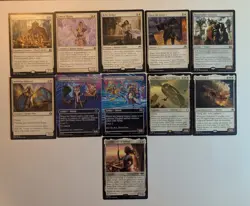 37card - MTG White Aura/Equipment/Vehicle Theme lot. Mono white lot. - Image 1