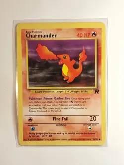 Rare -Team rocket set - Charmander- Pokemon Card : Out of Print! 50/82 - Image 1