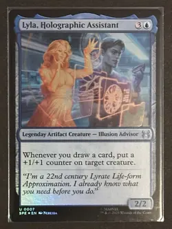 Lyla, Holographic Assistant Marvel's Spider-Man: Eternal-Legal Foil - Image 1
