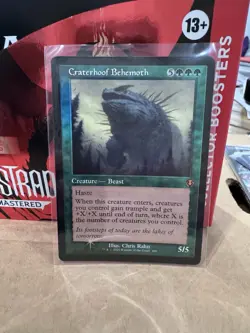 Craterhoof Behemoth (Foil Retro Frame) - NM/M - #480 - INR - MTG - Image 1