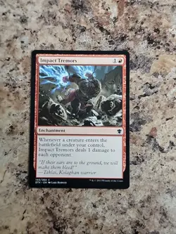 Impact Tremors Dragons of Tarkir Regular MTG NM Unplayed Commander EDH Modern - Image 1