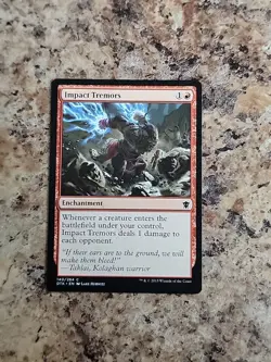 Impact Tremors Dragons of Tarkir Regular MTG NM Unplayed Commander EDH Modern - Image 2