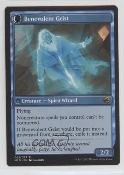 Malevolent Hermit Magic: Innistrad: Midnight Hunt MID #061 - Image 2