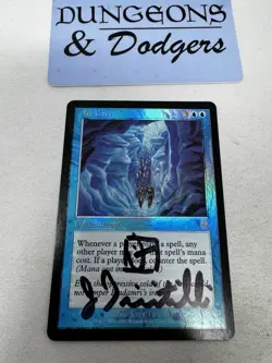 Ice Cave - Apocalypse FOIL - Magic the Gathering MTG - Signed - Image 1