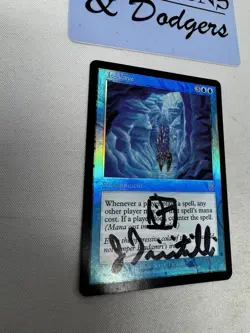 Ice Cave - Apocalypse FOIL - Magic the Gathering MTG - Signed - Image 2