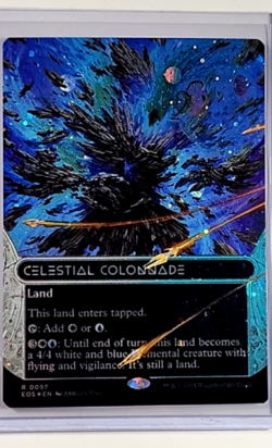 2025 MTG Magic the Gathering Stellar Sights Galaxy Foil #97 Celestial Colonnade - Image 1