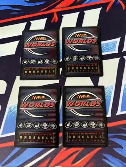 Mtg Grim Monolith Gold Border Magic the Gathering World Championship 4x Playset - Image 2