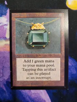Magic MTG Collector's Edition Mox Emerald - Image 1