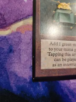 Magic MTG Collector's Edition Mox Emerald - Image 5