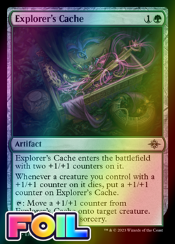 x1 Explorer's Cache LCI MTG 184 FOIL UNCOMMON M/NM 1x - Image 1