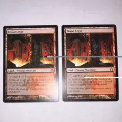 2x MTG Blood Crypt Return To Ravnica EX+ - Image 1