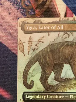 MTG Bloomburrow - Ygra, Eater Of All - Borderless FOIL NM - Image 2