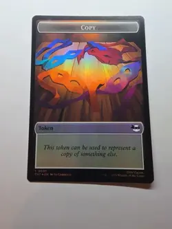 Dinosaur Soldier /Copy Double-Sided Token 0002 Magic the Gathering TMNT NM Foil - Image 2