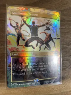 MTG Multiversal Passage #206 Foil Borderless Marvel's Spider-Man Extended Rare - Image 2