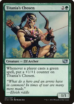 MTG Titania's Chosen ** Commander 2014 ** English (NM) - Image 1