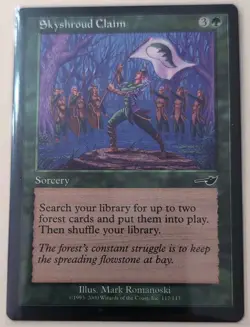 Skyshroud Claim MTG Nemesis C Regular Magic The Gathering - Image 1