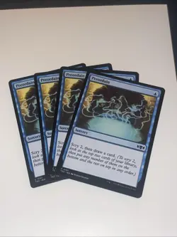 MTG - 4 x Preordain - Tarkir: Dragonstorm - Playset 4x x4 - Image 1