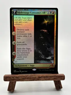 Foil Hidetsugu Consumes All - NEO 486 MTG Magic The Gathering - Image 1