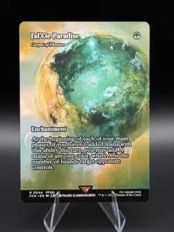 MTG Fal'Cie Paradise - Carpet of Flowers (Showcase) Final Fantasy 44 NM Regular - Image 1