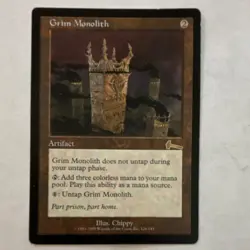 MT G Grim Monolith Urza's Legacy Lightly Played - Image 1