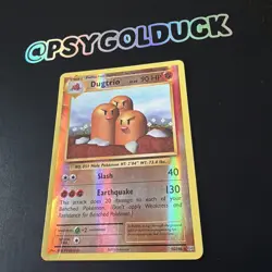 Dugtrio 56/108 - REVERSE HOLO - XY Evolutions Rare - Pokemon TCG DMG A1 - Image 3