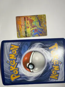 Pokemon TCG Reshiram & Charizard GX TAG TEAM Promo Full Art Holo SM247 - Image 2