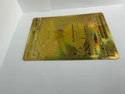 Pokemon Mega Gardevoir EX Full Art Gold Foil Mega Hyper Rare Me01 187/132 - Image 5