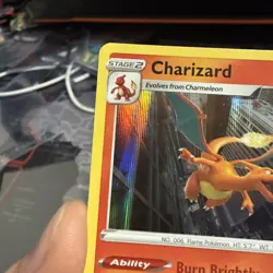 Charizard Holo Rare Pokemon GO 010/078 NM - Image 2
