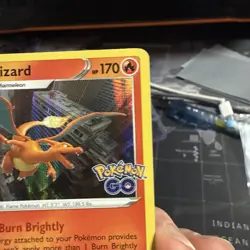 Charizard Holo Rare Pokemon GO 010/078 NM - Image 3