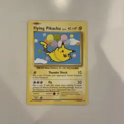 2016 Pokemon XY Evolutions Flying Pikachu #110/108 - Image 1