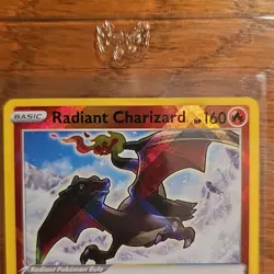 Pokemon Radiant Charizard Radiant Rare Ability 020/159 SV: Paldean Fates Holo - Image 3