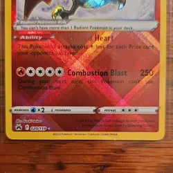 Pokemon Radiant Charizard Radiant Rare Ability 020/159 SV: Paldean Fates Holo - Image 4