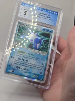 CGC 5 Excellent Latios ex 2006 EX Dragon Frontiers 96/101 Holo Pokemon Card - Image 5