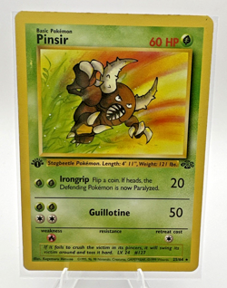 1st Edition Pinsir -Jungle - WotC 25/64 - Vintage Pokemon TCG - Image 1