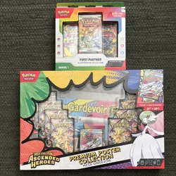 Pokemon Ascended Heroes & First Partner Premium Poster 2 Box English - Image 1