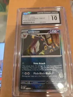 CGC 10 Umbreon (Master Ball Pattern) 059/131 Prismatic Evolutions Holo Pokemon - Image 1