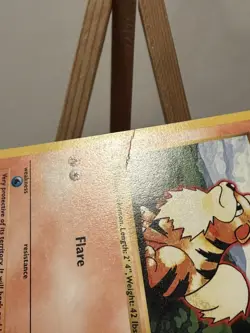 Growlithe 28/102 Base Set Shadowless WOTC Vintage Pokemon - Image 3